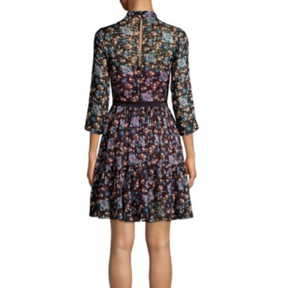 ***SOLD*** Rebecca Taylor Floral Solstice Dress - Picture 3 of 8